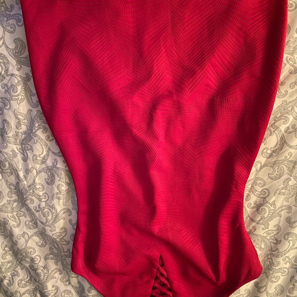 Guess hot pink dress